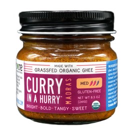 Curry In A Hurry (Madras) 8.5 oz, Certified Organic Curry Sauce