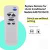 AKB73016010 Replacement Remote Control for LG Air Conditioner LW1012ERY2 LW7000ER