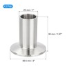 PATIKIL Stainless Steel 304 Sanitary Fitting, 2pcs Long Weld Clamp