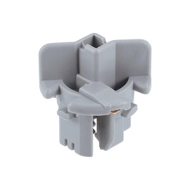 A ABSOPRO Turn Signal Light Bulb Socket No.9007560027 Lamp Socket for Toyota Yaris 2007-2016 Plastic Gray