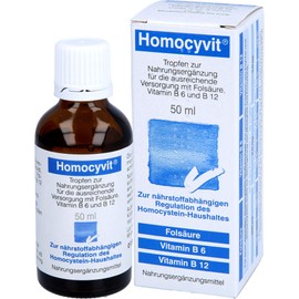 Homocyvit Drops to Support Normal Homocysteine Metabolism 50ml Solution