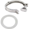 QiiMii Stainless Steel 304 Single Pin Heavy Duty Tri Clamp