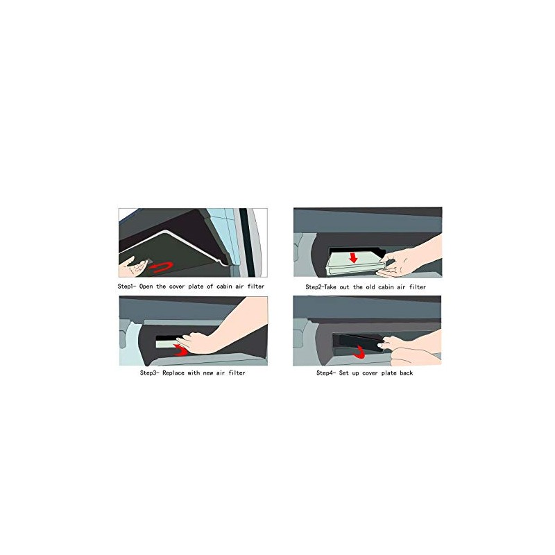 Cabin Air Filter Compatible with Mazda 3, CX-30, CX-50