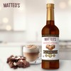 Matteo's Salted Dark Chocolate Syrup for Coffee, Lattes, Cappuccinos &