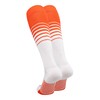 TCK Sports Elite Breaker Soccer Socks (Orange/White, Small) - Orange/White,Small