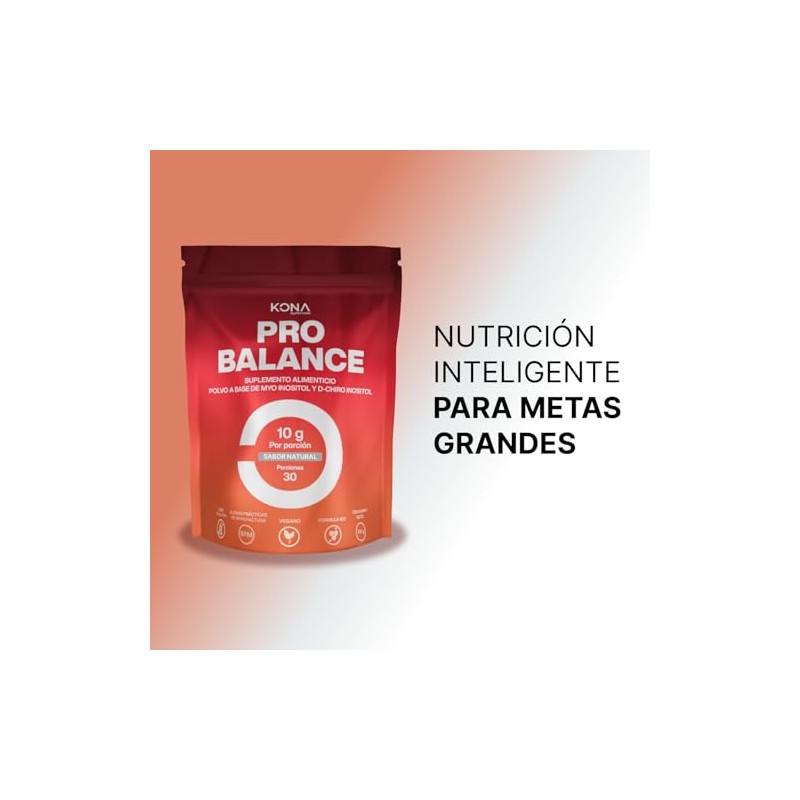 Pro Balance Myo Chiro Inositol Fórmula Relación 40a1 Suplemento Apoyo