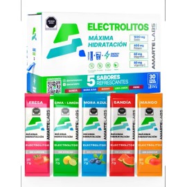 Amarte Labs Electrolitos En Polvo Sin Azúcar | 30 Sobres