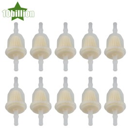 For Ariens, For Cub Cadet, For Toro, For YAMAHA 10 PACK 6MM x 8MM 1/4" 5/16" INLINE FUEL GAS FILTER For LAWN MOWER SMALL ENGINES