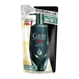 Clear For Men Total Care Scalp Shampoo Refill 9.9 oz (280 g) x 2 Pieces