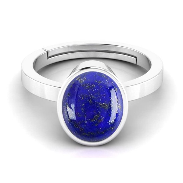 DINJEWEL 10.25 Ratti / 9.00 Carat Lapis Lazuli Ring Natural