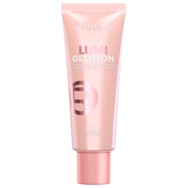 L'Oréal Paris Lumi Glotion, Multi-Use Liquid Highlighter for Face and Body, Natural Glow Make-Up, with Moisturising Skin Care [Glycerine & Shea Butter], Colour 901 Fair Glow, 1 x 40 ml