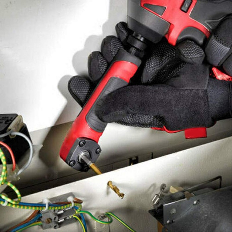 Right Angle Attachment Electric Screwdriver Repair 90 Degree Corner Device,
