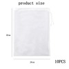10 PCS Nut Milk Bag Reusable Strainer Bag for Yogurt