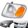 WFLNHB 81520-02070 Side Marker Light Set White amber transparent shell