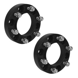 Torchbeam 6x5.5 Wheel Spacers 1.25 inch, Lug Centric Wheel Spacer with M12x1.5 Thread Pitch,106mm Hub Bore,2pcs Spacers for Tacoma,4Runner,Tundra,Sequoia,GX460,FJ Cruiser,GX470,Hilux