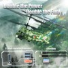 OBEST LM19-D Chinook RC Helicopter,Remote Control Military Helicopter with Camera,Twin-propeller
