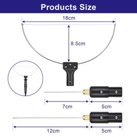 3-in-1 Foam Cutter Hot Wire Cutter with Indicator Light, Electric Cutting Machine Pen Tools Kit, GOCHANGE Foam Cutter Styrofoam Cutter with 3 Interchangeable Pins