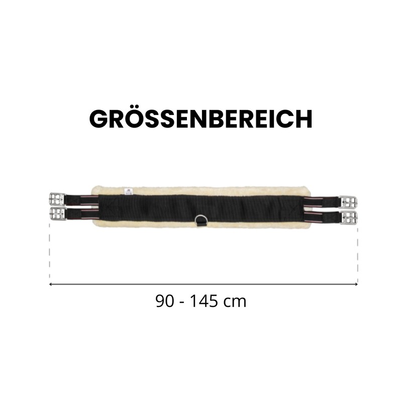 Start FurArtificial Saddle Girth for Horses - Versatile Belt with