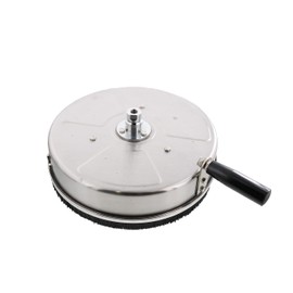 Erie Tools 12" Stainless Steel Surface Cleaner Pressure Washer Attachment with Handle 4000 PSI, 8 GPM, No Wheels, Gun