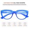 Eyekepper 4-Pack Reading Glasses for Women Rhinestone Readers Oversize Half-Moon