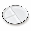 Ceramic Divided Plate for Kids – 3-Section Cartoon Dinner Dish