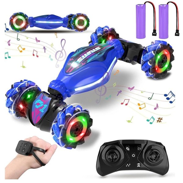 【Akeleo】Spider Remote Control Car for Boys and Girls,360° Rotating RC
