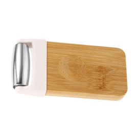 Ipetboom Natural Bamboo Roller Facial Massager 1 Piece Portable Skin Care Tool for Women for Face and Eye Massage Reduces Dark Circles and Fine Lines