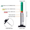 GODESON Tire Tread Depth Gauge,Two-Sided Smart Color Coded Tire Tread