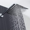 JINYOMFLY Rain Shower Head, 8 Inch Rain Shower Head, High