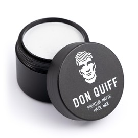 Don Quiff Hair Wax, Beegan, Strong Hold, Can Be Reshaped at Any Time, Combable, Matt, Water-Resistant, Best Premium Hairwax, Hair Wax, Matte, Styling Wax