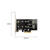 Hsthe Sea Pcie M.2 Adapter NGFF to SATA Adapter PCI-e