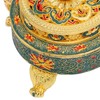 Trinket Incense Burner with Lid Handcraft Antique Polished Process for