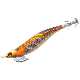 Duel Egi: EZ-Q Fin Plus Langan No. 3.5 KVOG: 19 Keimura Gold Orange
