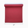 Modern Burgundy red Faux Fabric Lines Textured Plain Contemporary Wallpaper