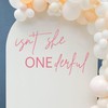 CANTLY Isn't She Onederful Decal - Baby 1st Birthday Party