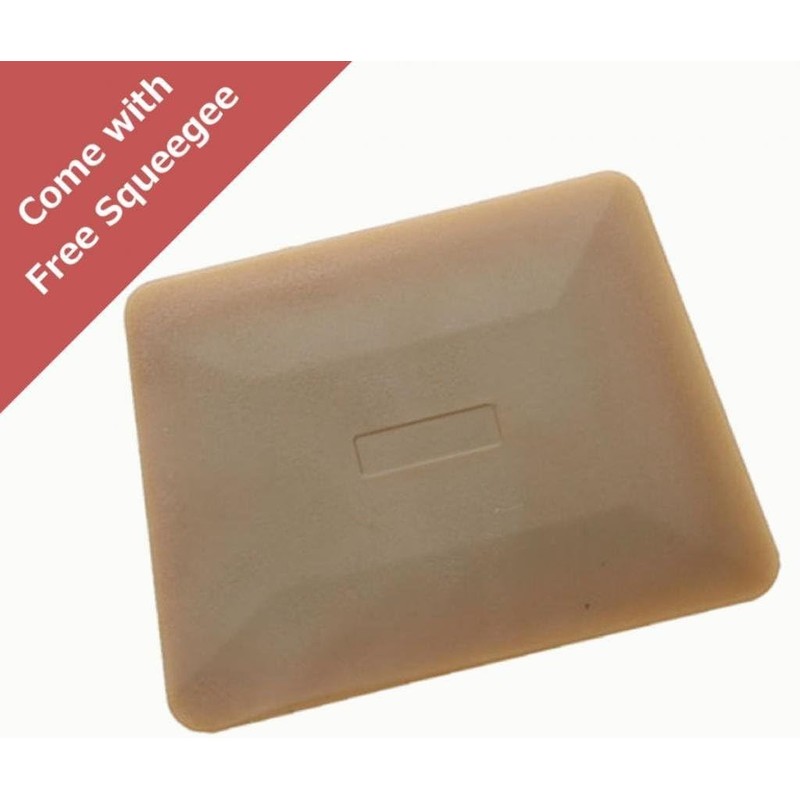 Autotech Park Precut Frosted Privacy Circle Window Film, Self Static