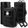 bvya 3 Pack Molle Pouches Combo Water Bottle Pouch Holder