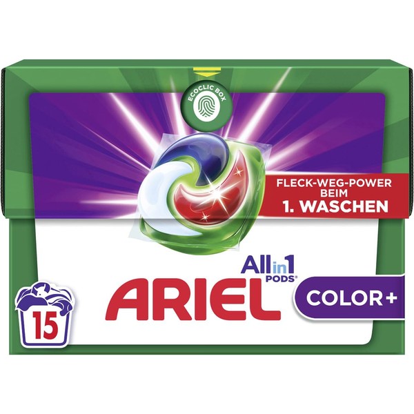 Ariel All-In-1 Pods Color 15WL, 1 Pack