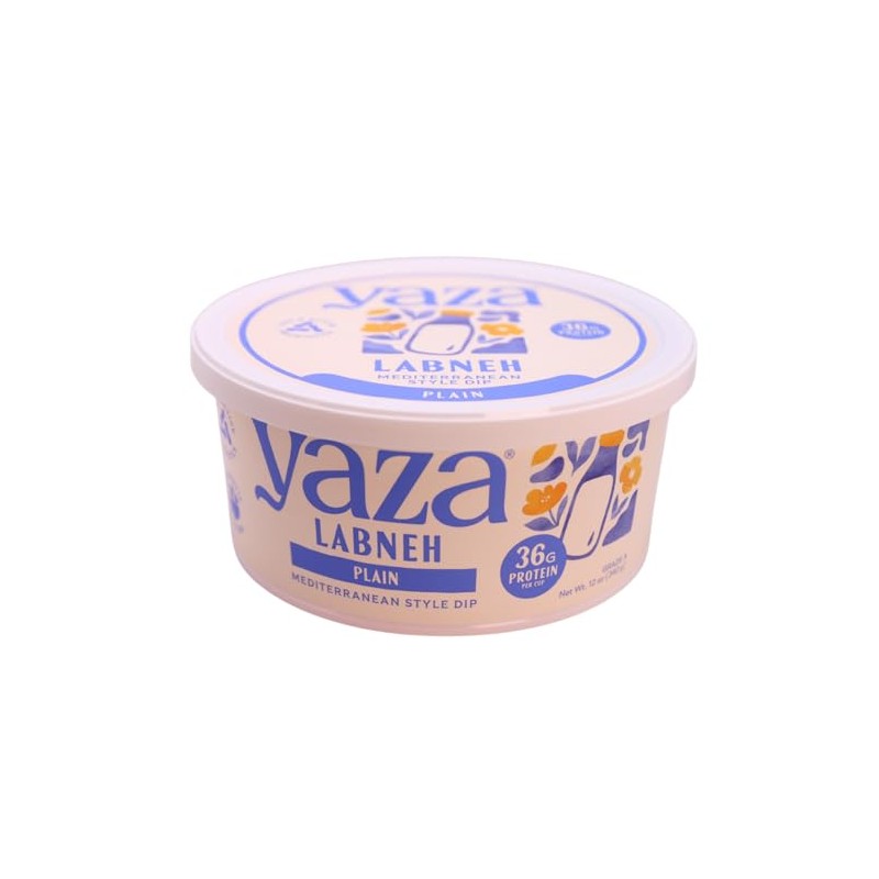 Yaza Plain Labneh, 12 OZ