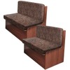 ANARACHON Leather Look RV Camper Dinette Cushion Covers, Washable RV