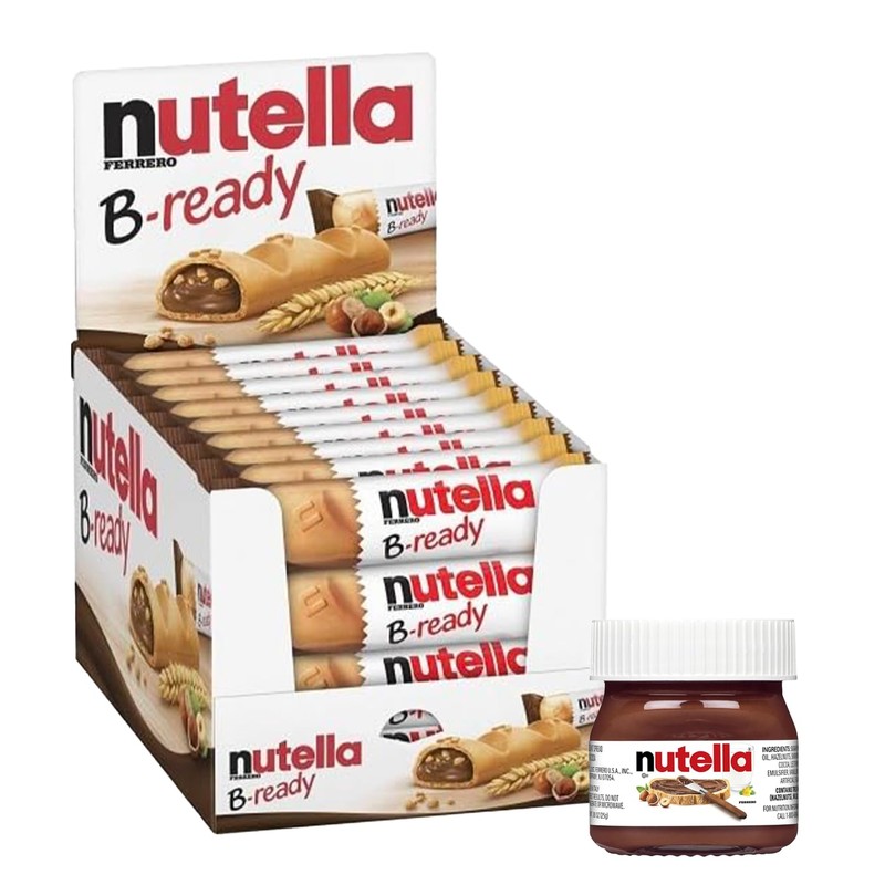 B-Ready Crispy Wafer Bars - 36 Count + Bonus Mini