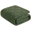 NTBAY Toddler Comforter Lightweight Warm Baby Crib Blanket Olive Green