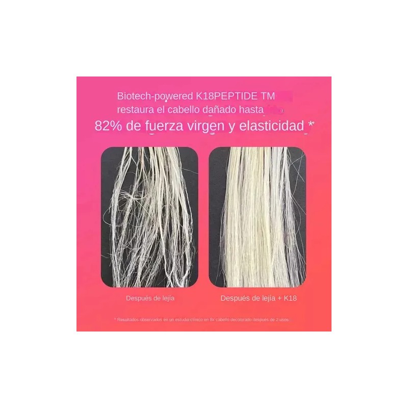 Mascarilla K18 Sin Enjuague Molecular Repair Restore Hair 2pcs