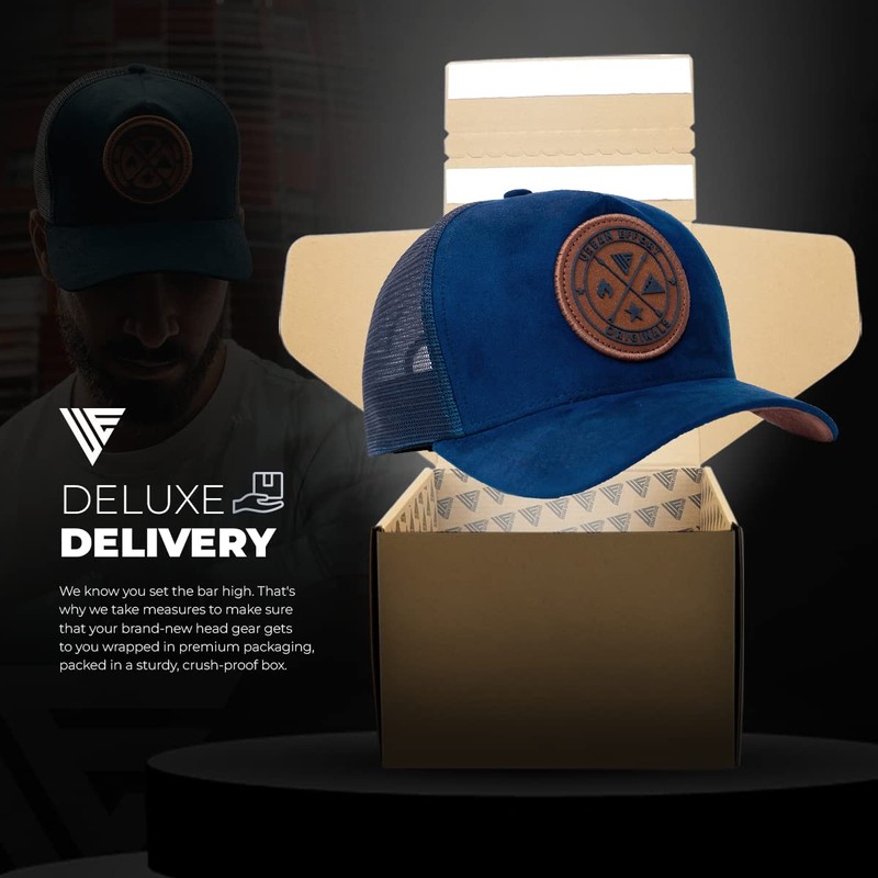 Urban Effort - Gorra de malla trasera para hombres y