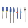 7pcs Nail Drill Bit Home Salon Portable Ceramic Cuticle Remover