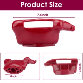 IWIWE Tire Changer Duck Head,Red Mount/Demount Head Compatible with Hunter Tire Changer (1 Pack)