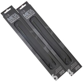 META All-In-1 Blow Back Rig – Blend Coated Braid & Tungsten Tubing –Complete Carp Rig – 1 Rig Per Pack (Barbless, 6)