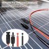 Geosiry 30FT 10AWG Solar Extension Cable with Female and Male