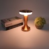 Portable LED Table Lamp Touch Sensor 3 Color Temperatures Rechargeable
