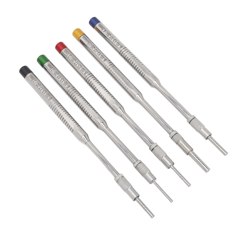 5pcs Dental Implant Osteotome Instruments Stainless Steel Dental Tooth Maxillary